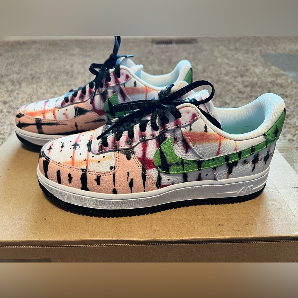 Rare Tie Dye Nike Air Force 1